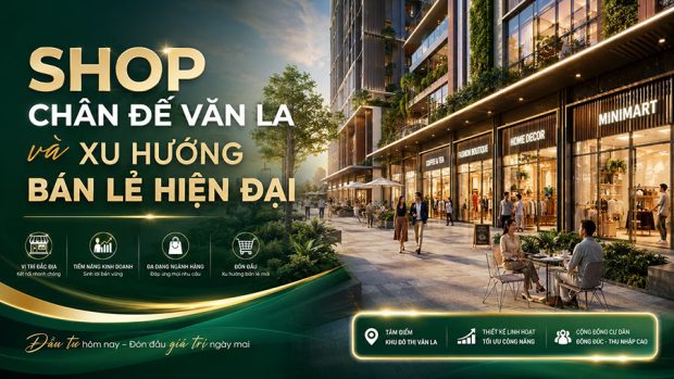 Shop chân đế Văn La và xu hướng bán lẻ hiện đại