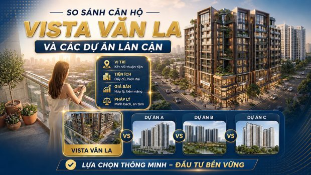 So sánh căn hộ Vista Văn La và các dự án lân cận