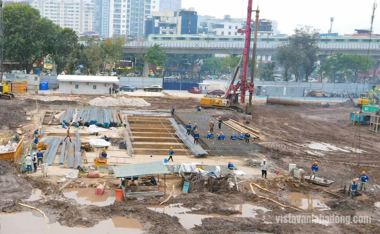 tiến độ dự án vista văn la mới nhất