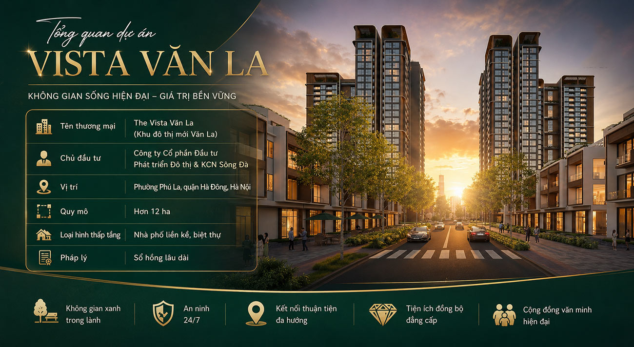 tổng quan liền kề vista văn la